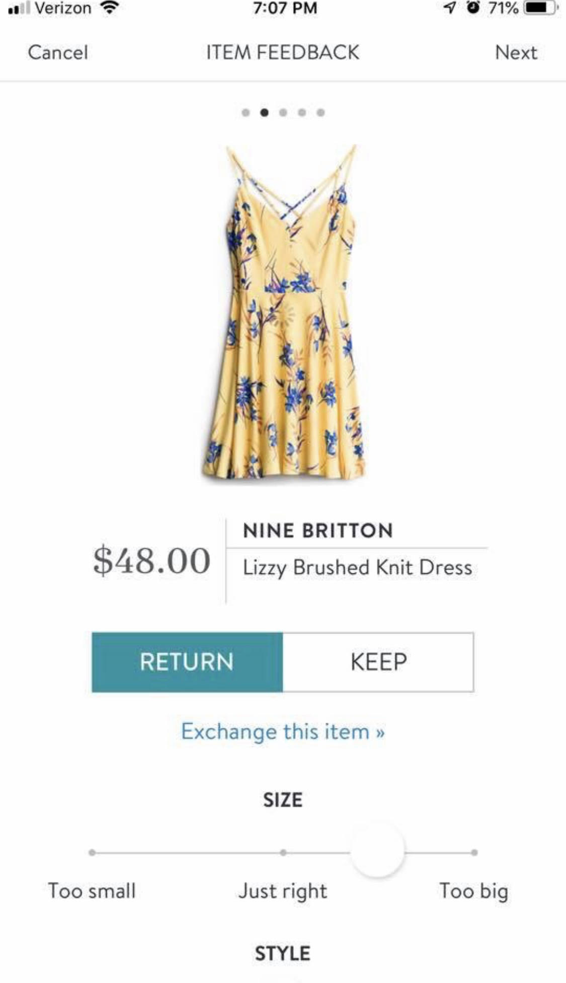 Nine Britton Lizzy Brushed Knit Dress – Stitch (Fix)-a-Holic